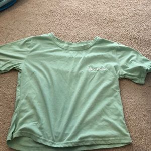 Romwe cropped t shirt